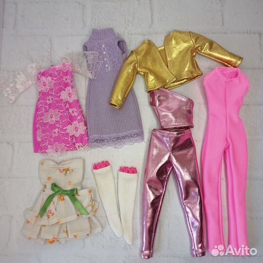 Одежда для Барби пышки набор