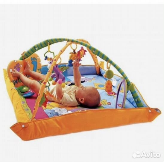 Развивающий коврик tiny love зоосад