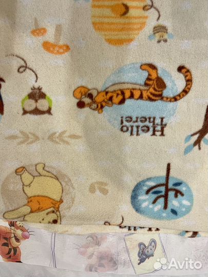 Занавеска и плед в детскую