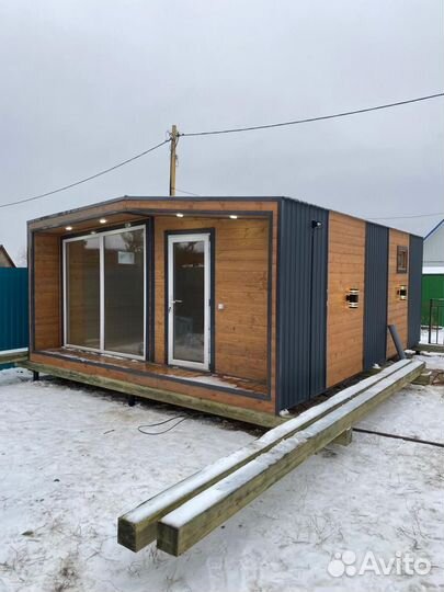 Готовые мобильные бани под ключ