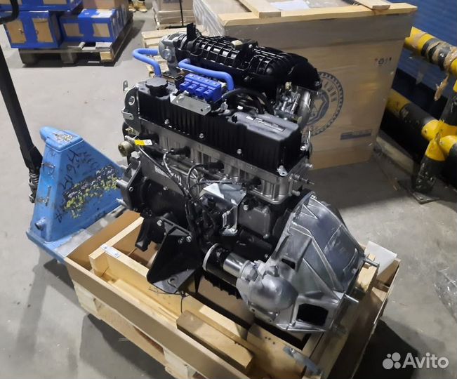 Двигатель евотеч 2755 Евро 5. Чугунный блок. С гбо