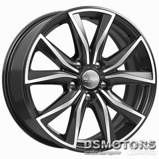 Диски кс867 7.0/17 5x114.3 ET45 d60.1 алмаз чёрный