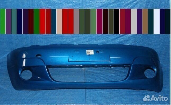 Бампер передний Daewoo Matiz 2001-2015 в цвет