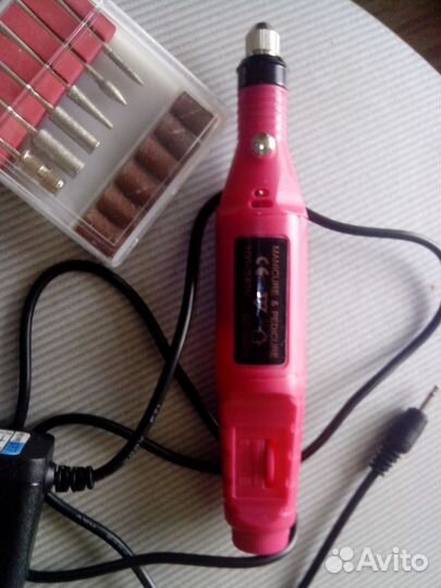 Шлифовальная машинка для ногтей, маникюрная