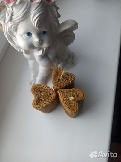 Аромасвечи из натуральной вощины