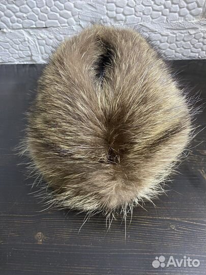 Шапка из енота