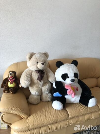 Большие плюшевые медведи