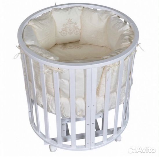 Овальная кроватка 8 в 1