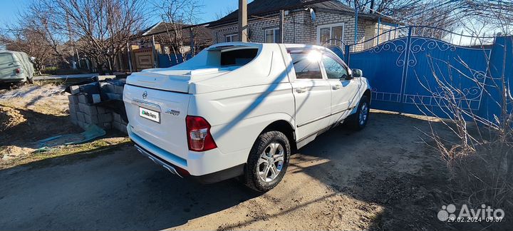 SsangYong Korando Sports 2.0 AT, 2012, 195 000 км