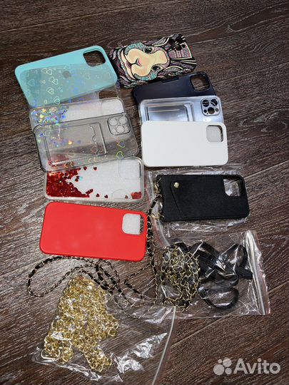 Чехлы на iPhone 12 pro max/7,8+ и airpods pro