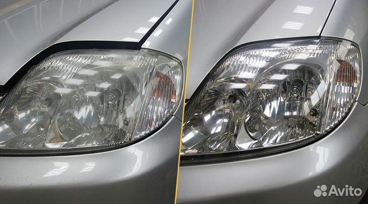 Химическая полировка фар