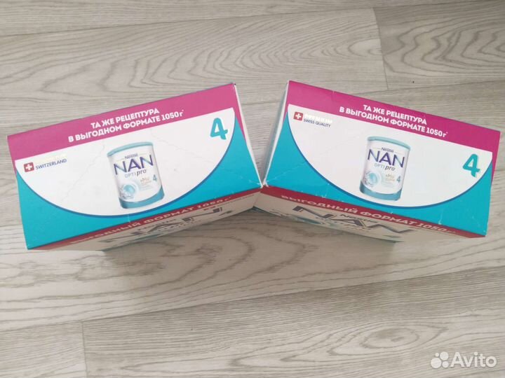 Молочная смесь Nan 4 OptiPro
