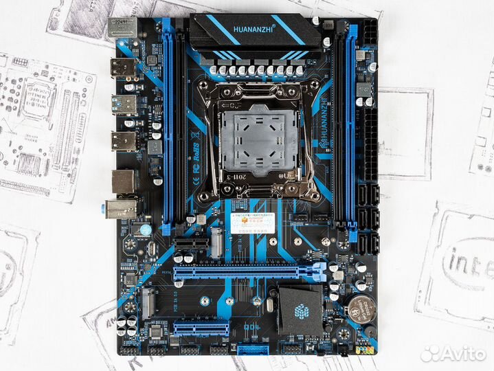 Комплект E5-2666v3 + 2011-V3/V4 + DDR4 16 Gb