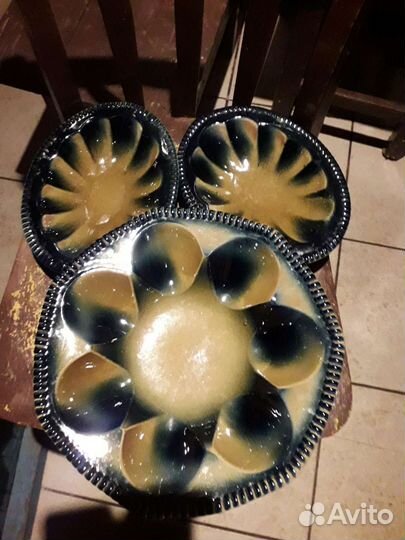 Ваза для фруктов СССР керамика