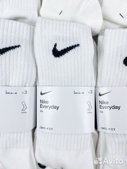 Оригинал Nike Socks White