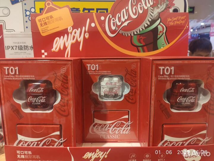 Блютуз наушники Coca-Cola