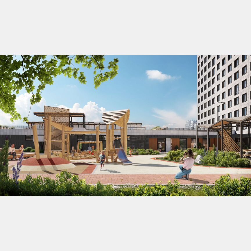 2-к. квартира, 67,1 м², 6/18 эт.