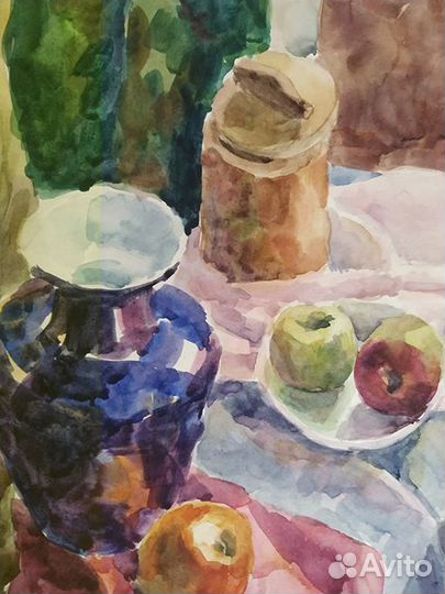 Натюрморт с яблоками 2 Купить картину
