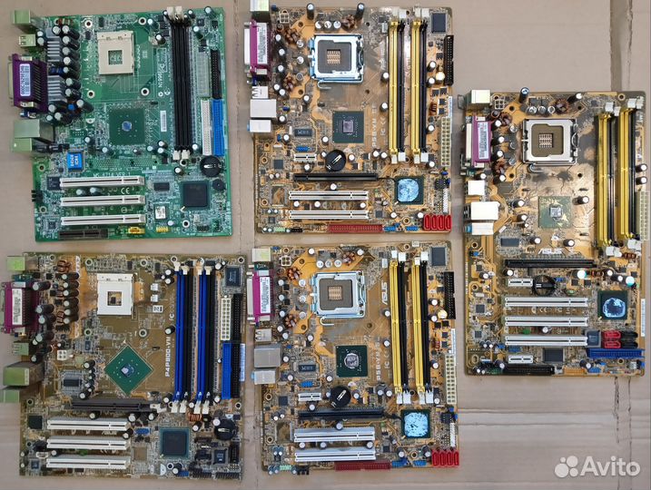 Комплектующие старых ретро компьютеров