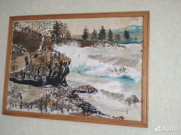 Картина на бересте