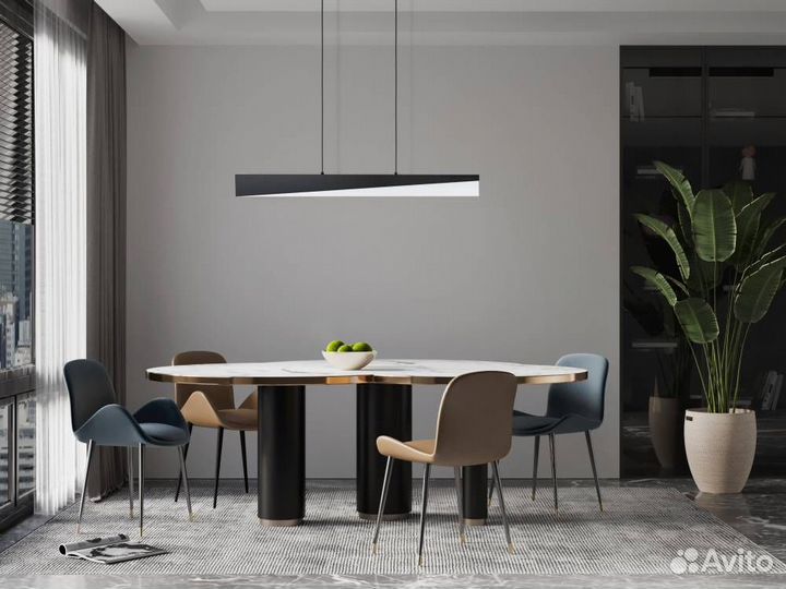 Люстра подвесная на кухню светодиодная