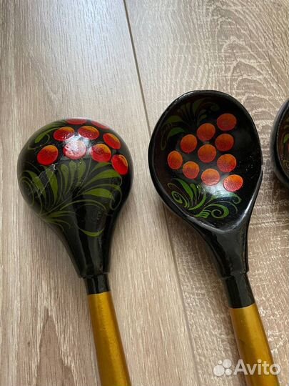 Ложка деревянные хохлома