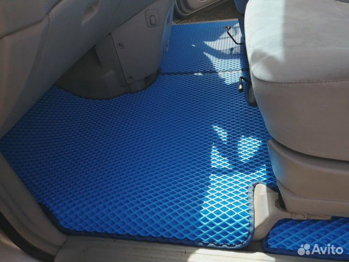 Коврики полики Eva audi А4 В8 с бортом Ева