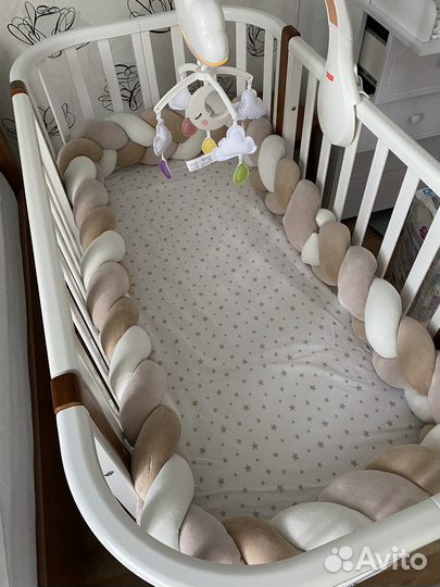 Бортик косичка