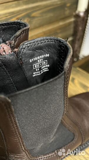 Zara ботинки челси для девочки