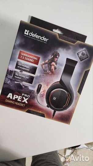 Игровые наушники с микрофоном