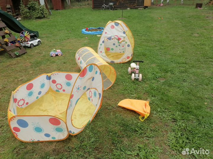 Игровой тоннель, беговел, игровой комплекс