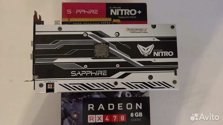 Видеокарта RX470 8GB Sapphire Nitro+