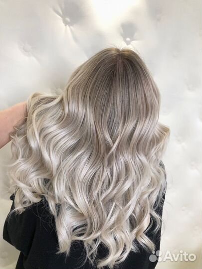 Окрашивание волос модель