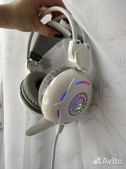 Наушники A4Tech Bloody G300 белый