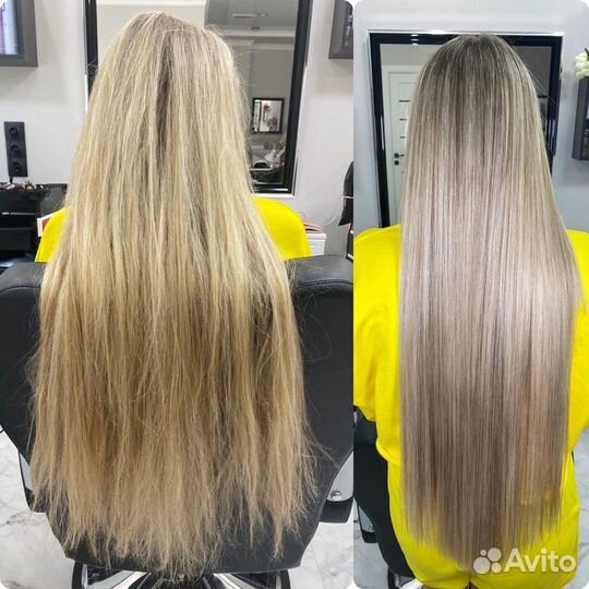 Кератиновое выпрямление