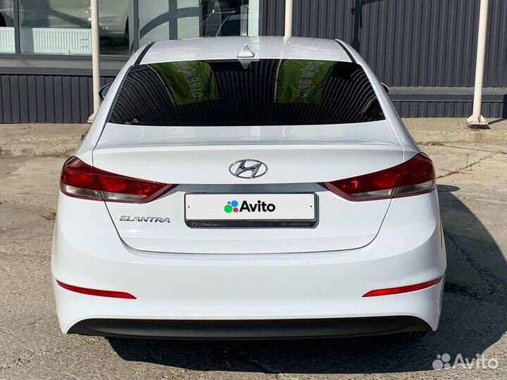 Hyundai Elantra 1.6 AT, 2017, 73 000 км