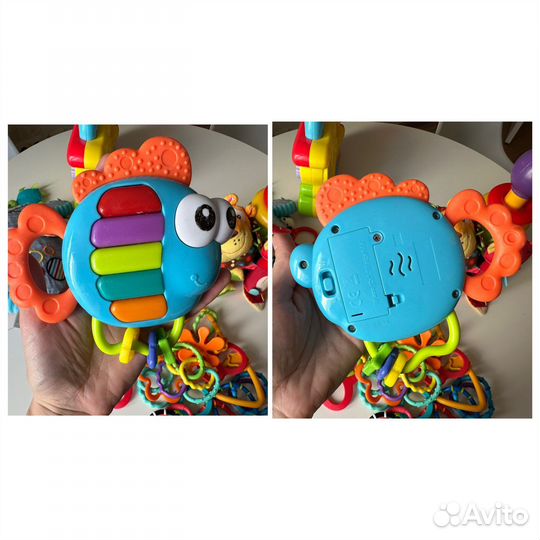 Музыкальная рыбка-пианино