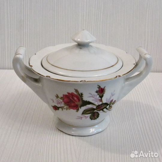 Винтажный фарфоровый кофейный сервиз, Китай, 1950е