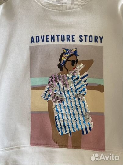 Zara толстовка р128