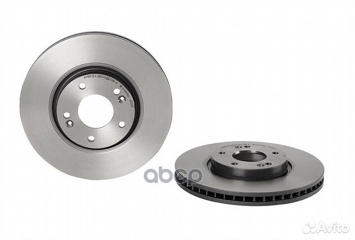 Диск тормозной UV Coated перед 09A53211 Brembo