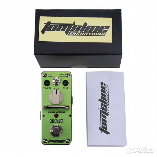 Педаль эффектов Tomsline AGR-3 greenizer Vintage O