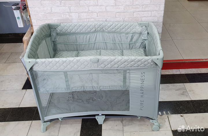 Манеж Happy Baby Wilson (Green)