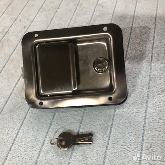 Замок для ворот фургона клавишный 120/140 мм