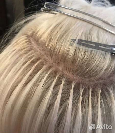 Наращивание волос, снятие, коррекция