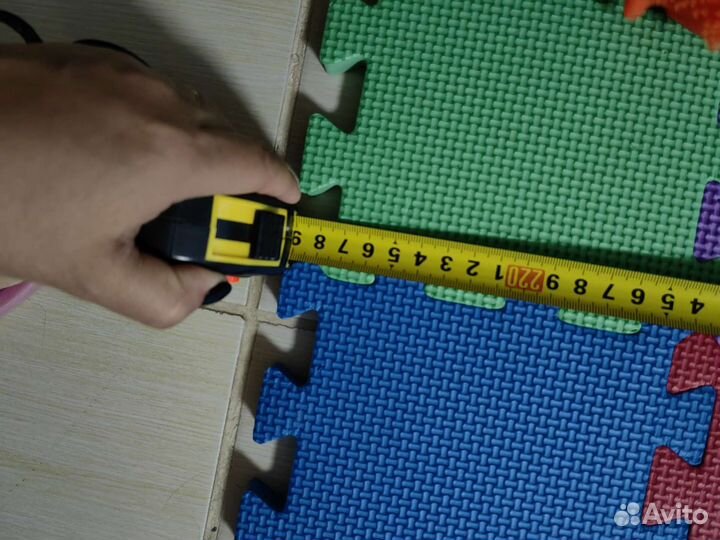 Детский коврик для ползания пазл