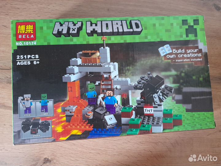 Лего майнкрафт 