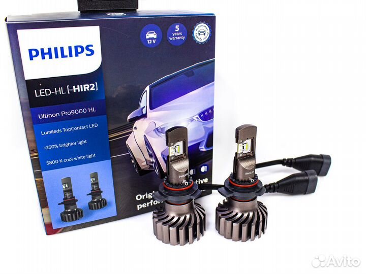 Лампы автомобильные Philips HIR2 LED XtremeUltinon