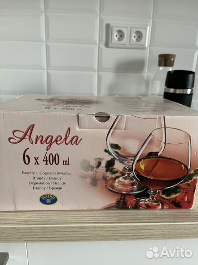 Бокалы коньячные новые