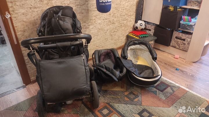Детские коляски 3 в 1 б/у