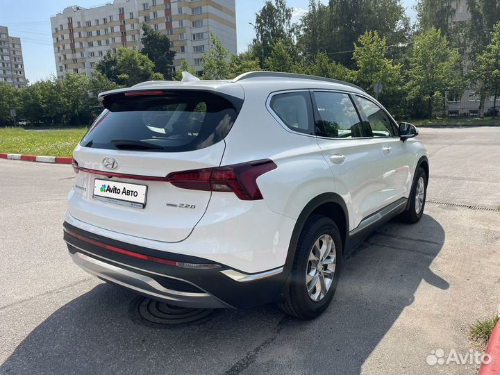 Hyundai Santa Fe 2.2 AMT, 2021, 16 629 км